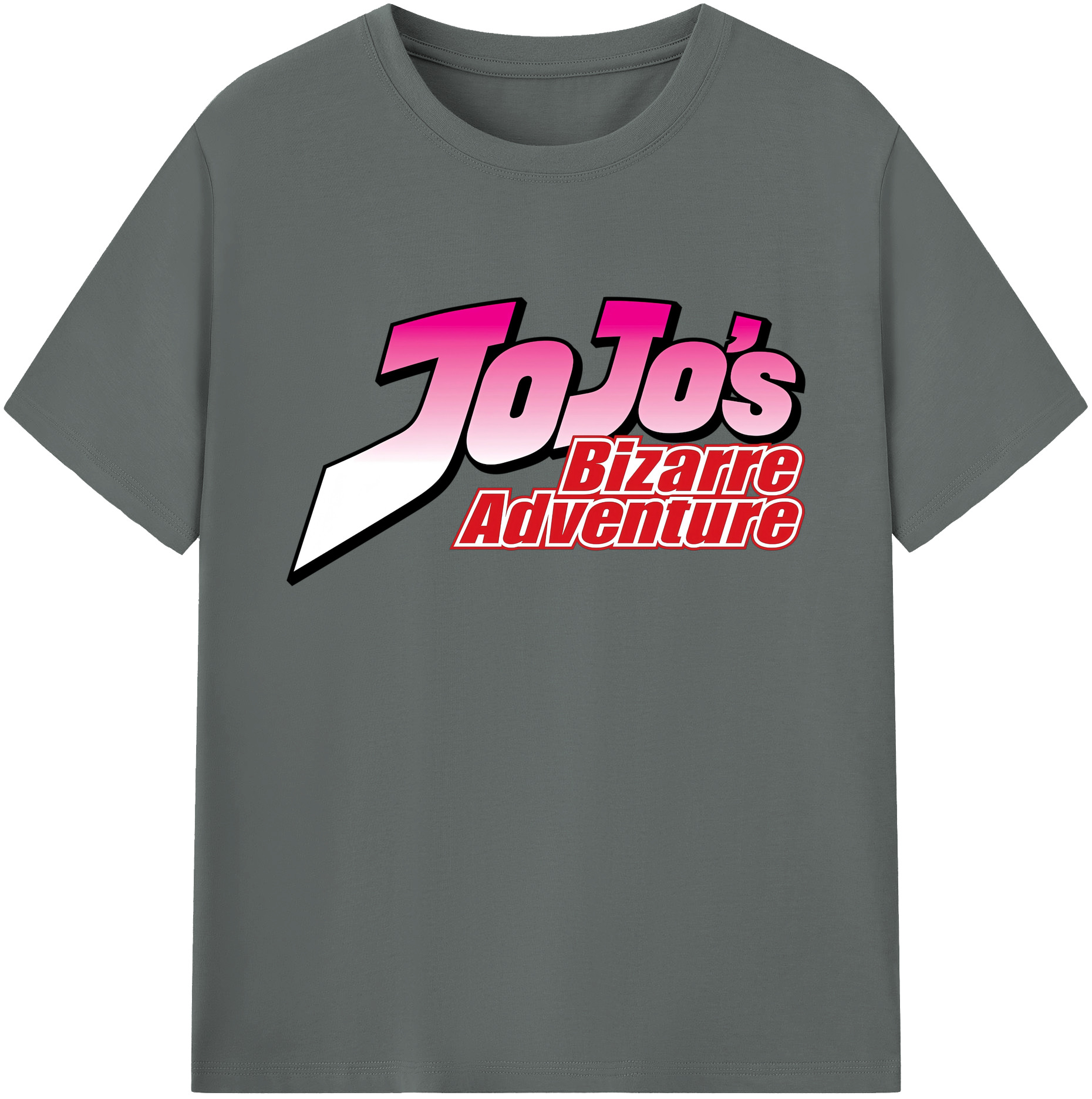 （画像用） ジョジョの奇妙な冒険 JoJo's Bizarre Adventure 綿100％ メンズ半袖Tシャツ｜肌触りやわらか＆通気性